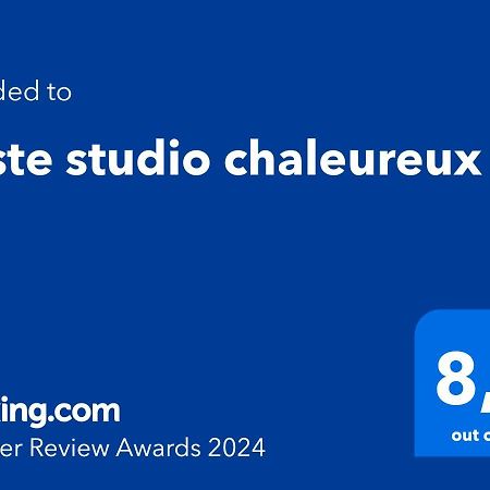 Vaste Studio Chaleureux Chaffois Eksteriør bilde